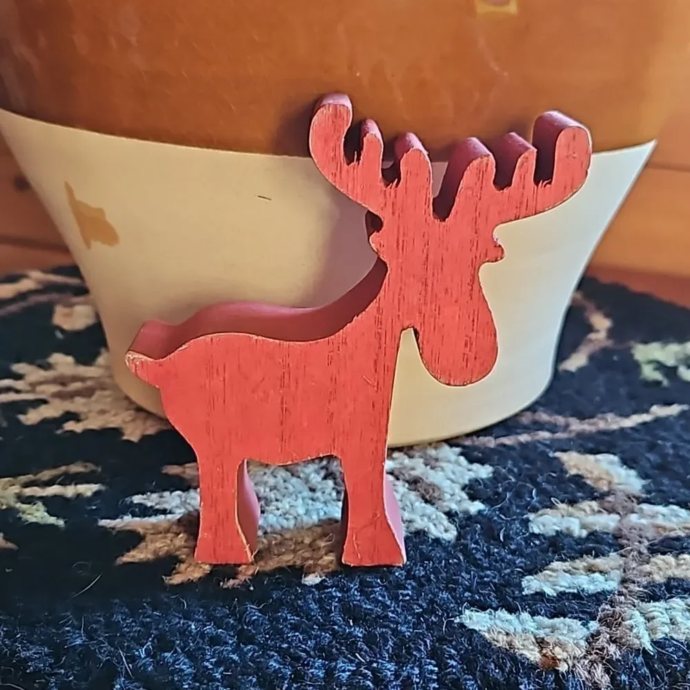 Tier Tray Decor - Moose